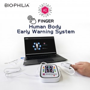 Biophilia AI Finger model Human body Early Warning Systems for health