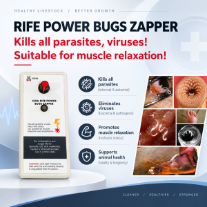 ISHA RIFE Adjustable power bugs zapper killer of parasites and worms ISHA RIFE Adjustable power bugs zapper killer of parasites and worms